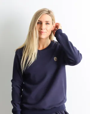 ** CLEARANCE ** Non BF - Women's Sweatshirt | Jackson Crew Navy