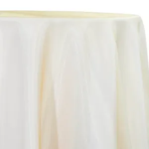 6pcs - Crystal Organza Table Linen 85"x85" Square - Banana 202