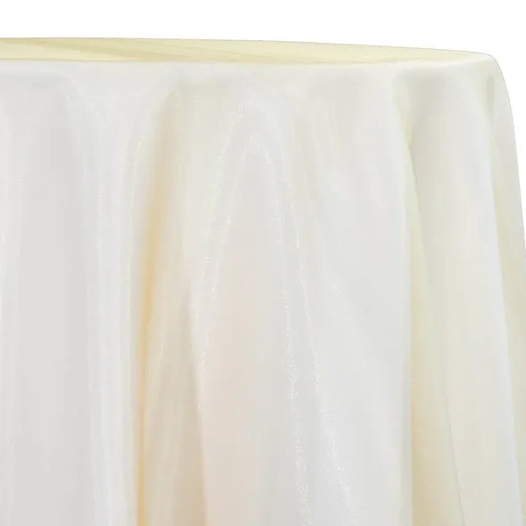 6pcs - Crystal Organza Table Linen 85"x85" Square - Banana 202