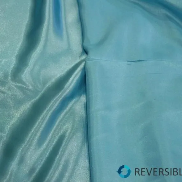 6pcs - Shantung Satin (Reversible) Table Runner 14"x108" - Aqua