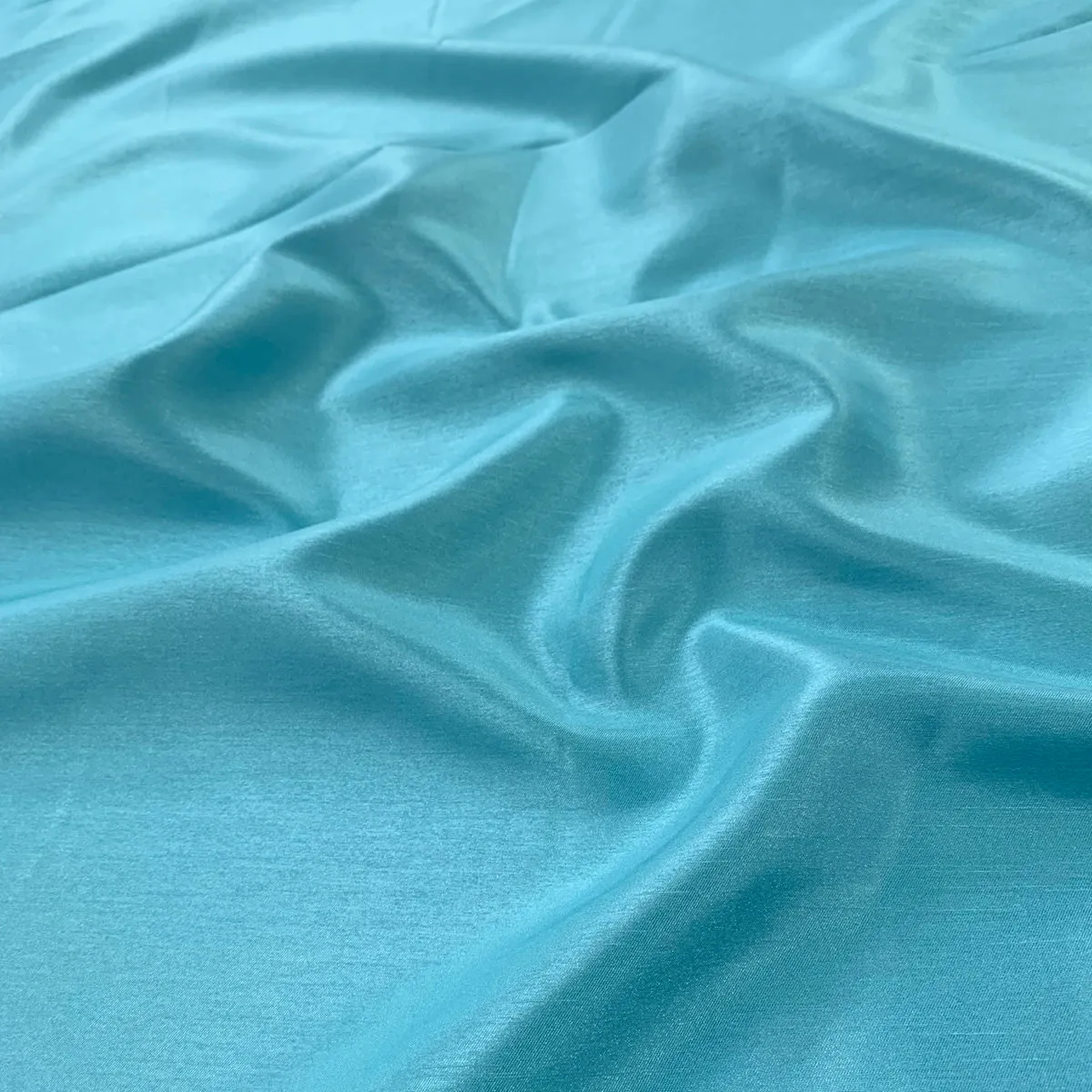 6pcs - Shantung Satin (Reversible) Table Runner 14"x108" - Aqua