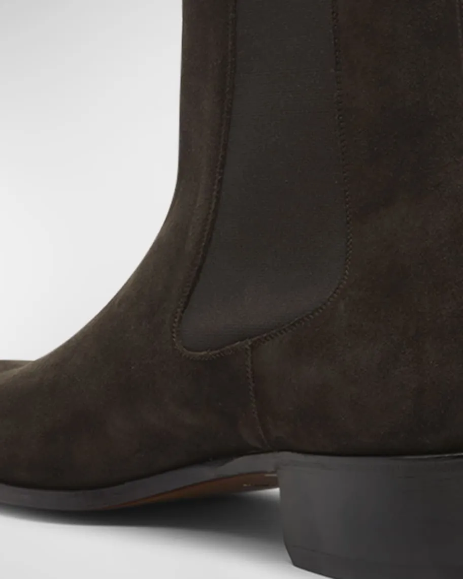 Alec Men's Suede Chelsea Boots TOM FORD