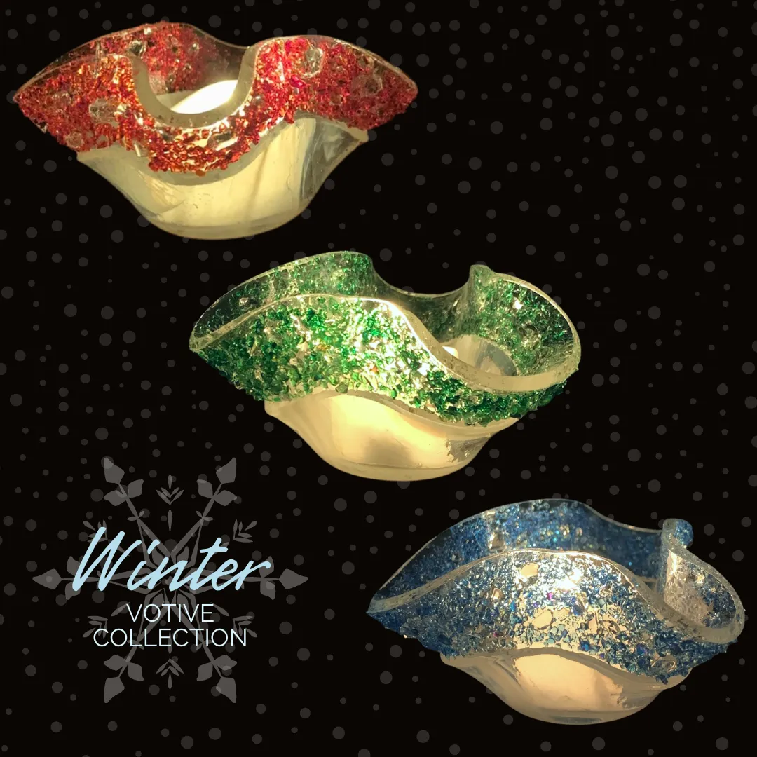 Blue Frost Votive