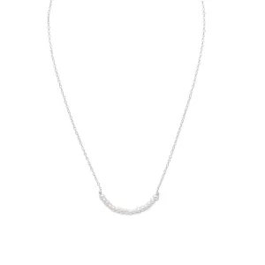 Cultured Freshwater Pearl Necklace - June Birthstone