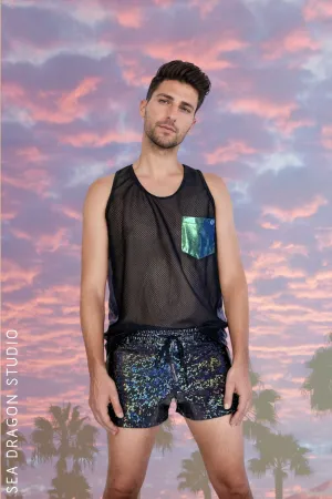 Electric Edge Mens Mesh Tank Top | 13 Colors