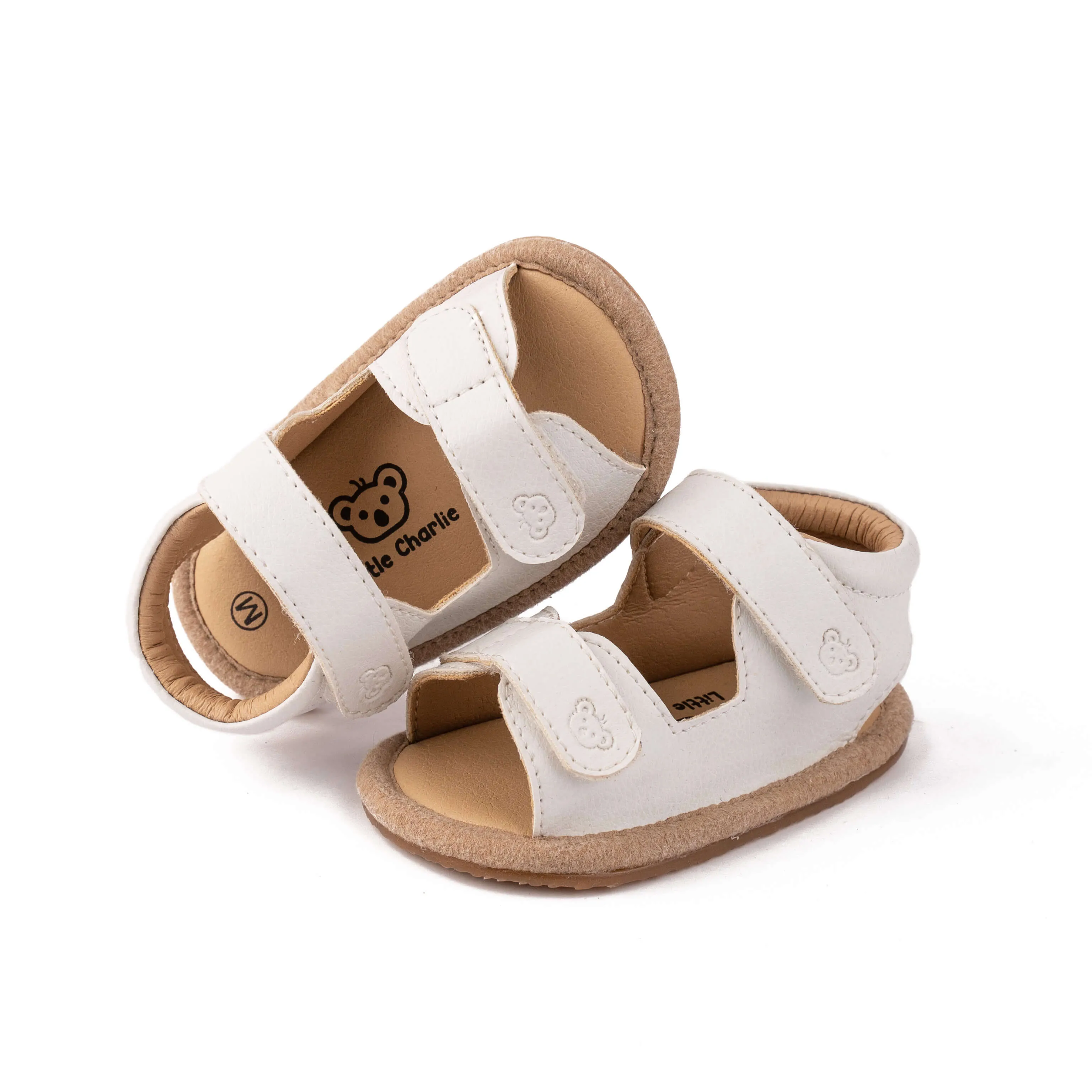 Ella Soft Sole Sandals - White
