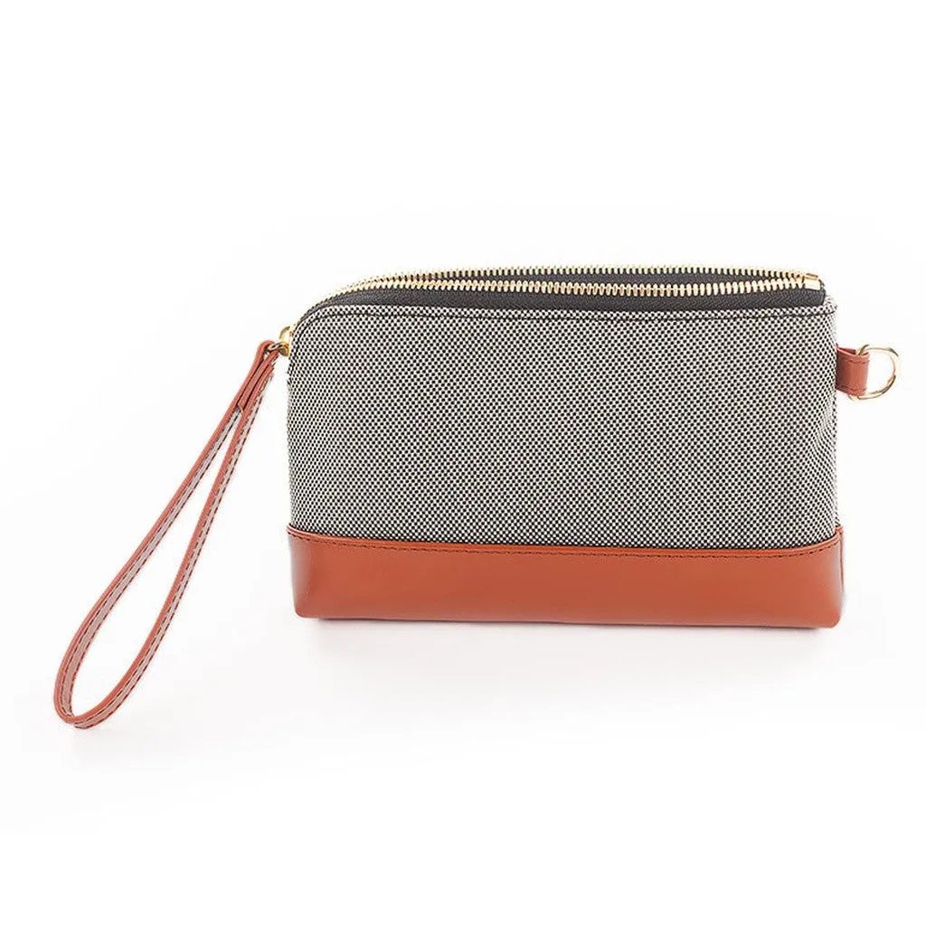 Everyday Essentials Wristlet - Cognac