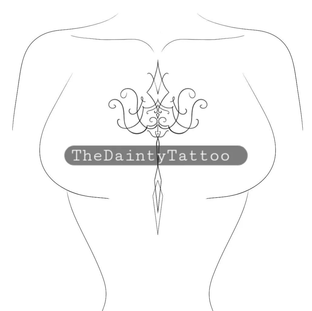 Flash Chest Tattoo