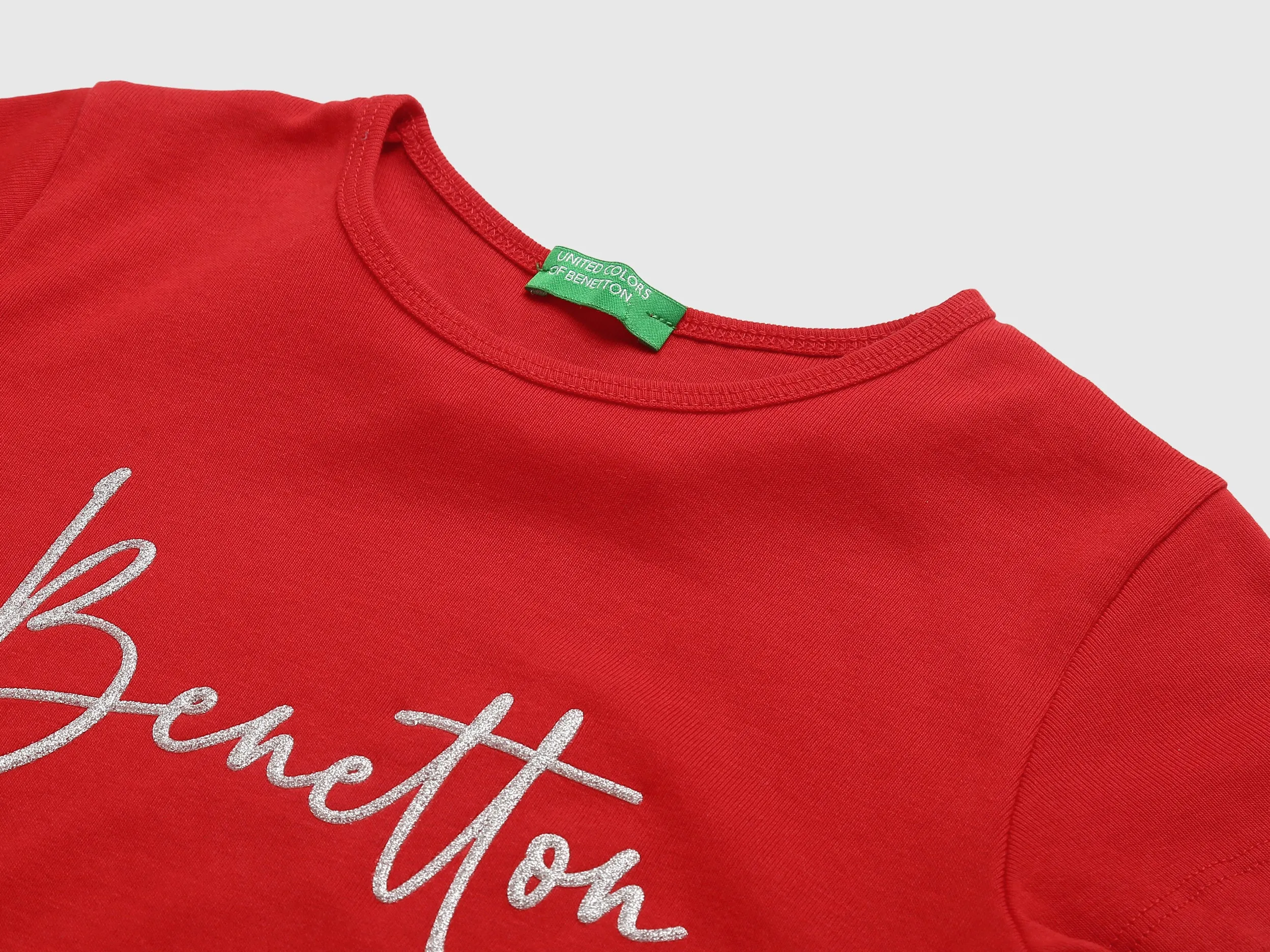 Girls Brand Logo Top