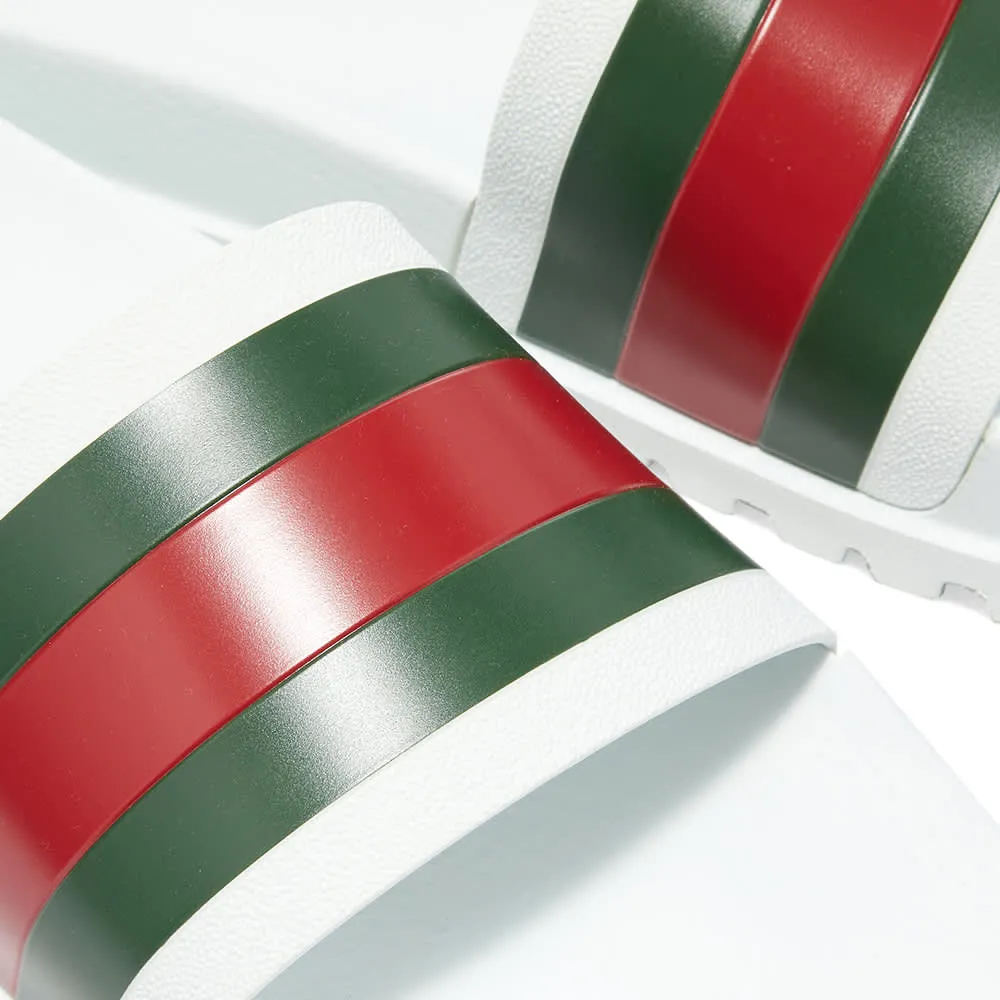 Gucci Pursuit Trek Web Rubber Slide Slides