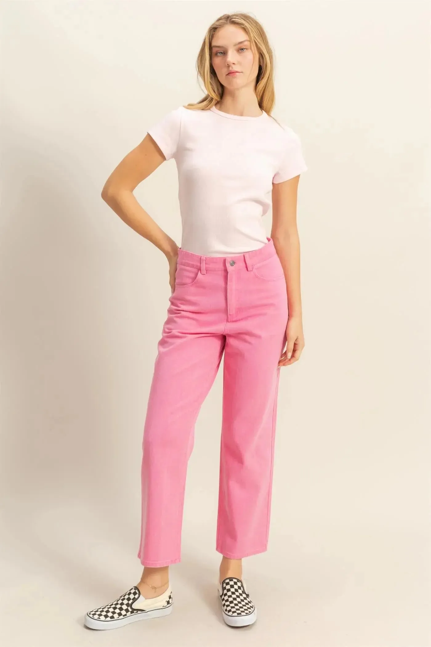 Hyfive Inc. Ribbed Spring Tee – Flattering, Everyday Style
