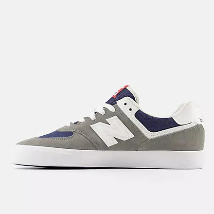 NEW BALANCE Men's NB Numeric 574 Vulc - GREY WHITE