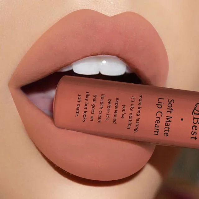 Qibest Brand Waterproof  Lip Gloss