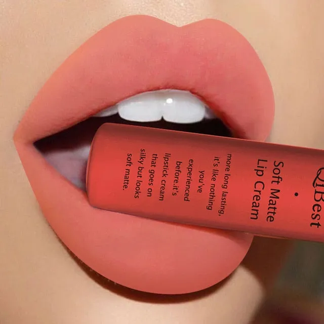 Qibest Brand Waterproof  Lip Gloss