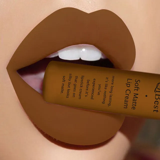 Qibest Brand Waterproof  Lip Gloss