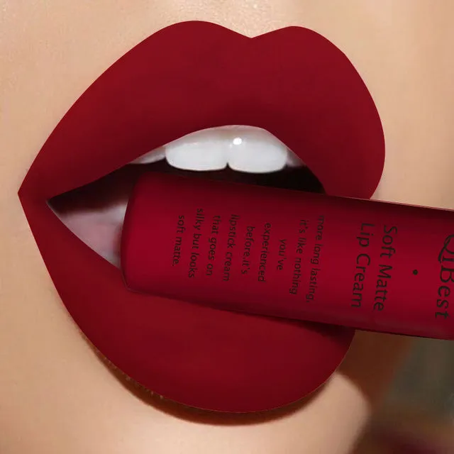 Qibest Brand Waterproof  Lip Gloss