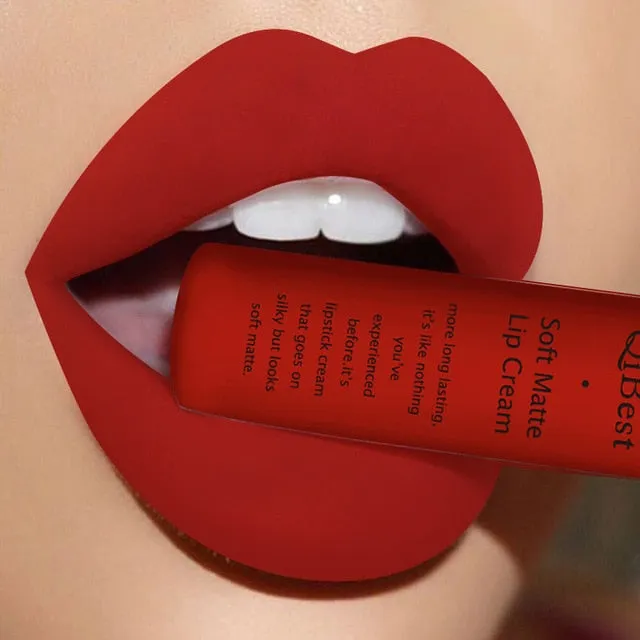 Qibest Brand Waterproof  Lip Gloss