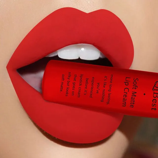 Qibest Brand Waterproof  Lip Gloss