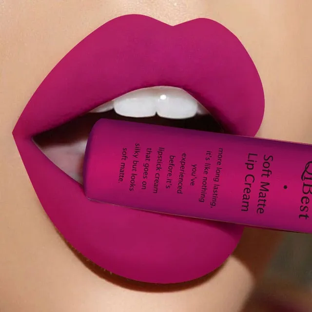 Qibest Brand Waterproof  Lip Gloss