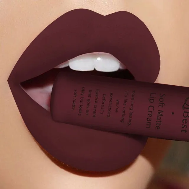 Qibest Brand Waterproof  Lip Gloss