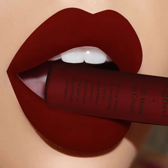 Qibest Brand Waterproof  Lip Gloss