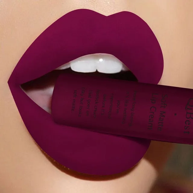 Qibest Brand Waterproof  Lip Gloss