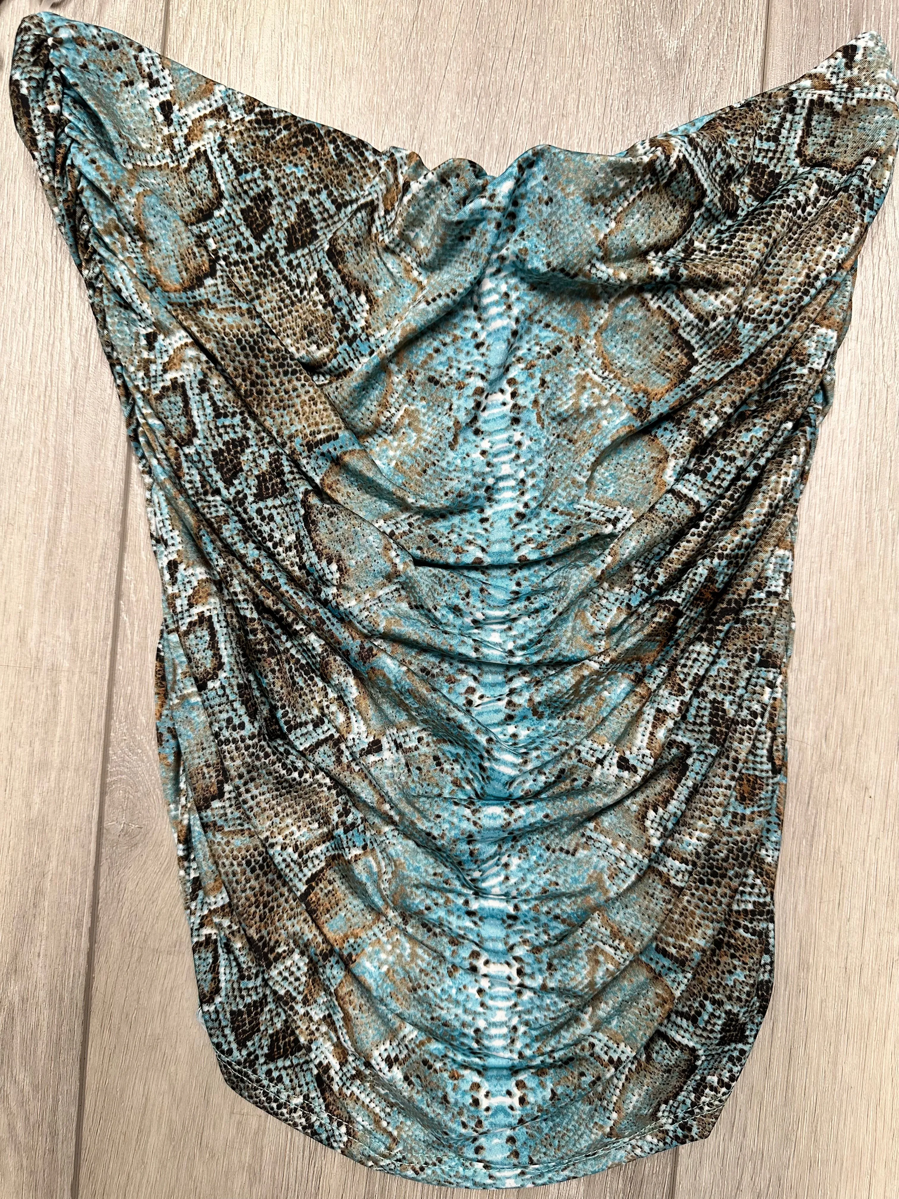 Ruched Tube Top *Final Sale*