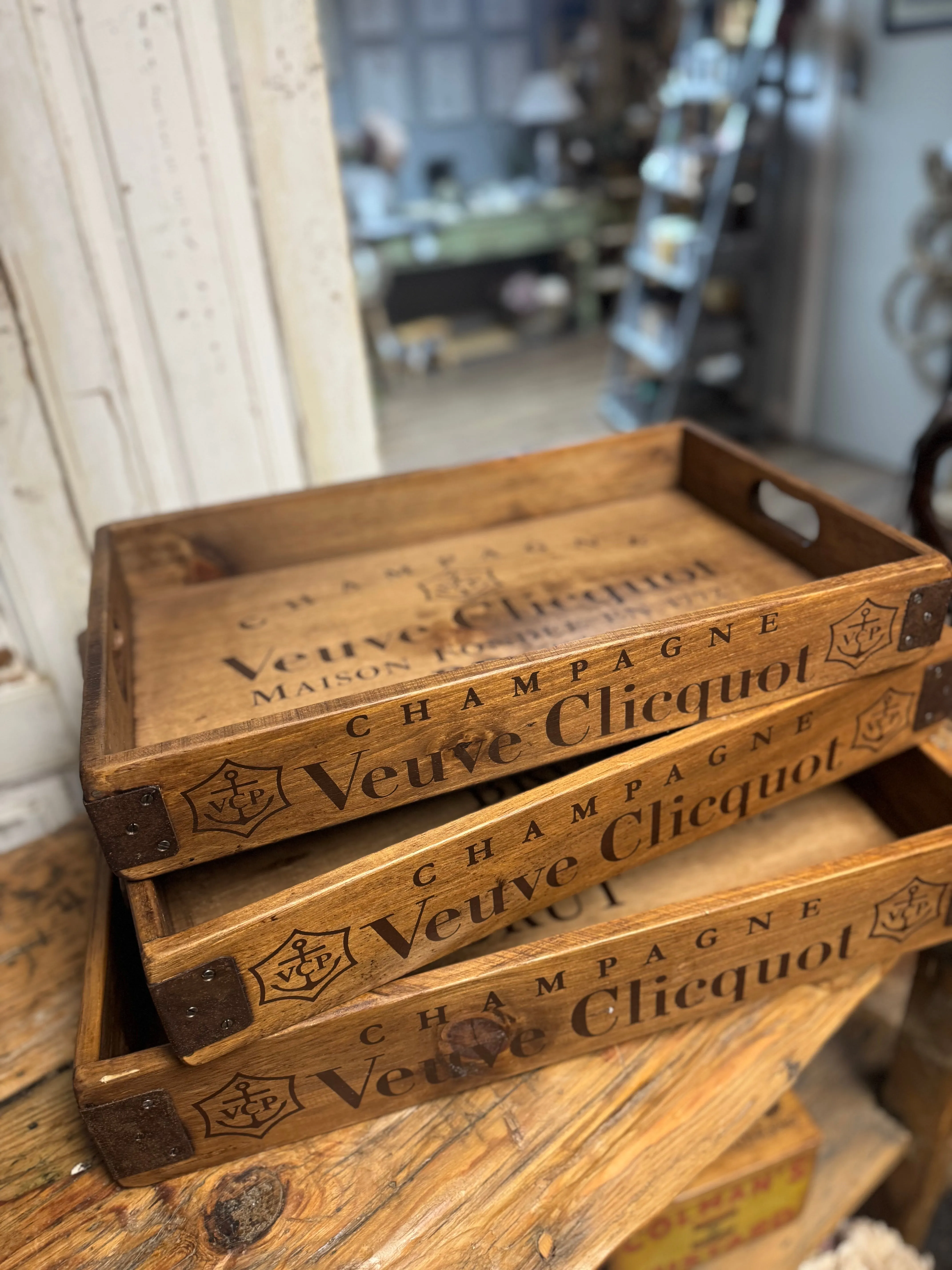 Rustic wooden trays - multiple options