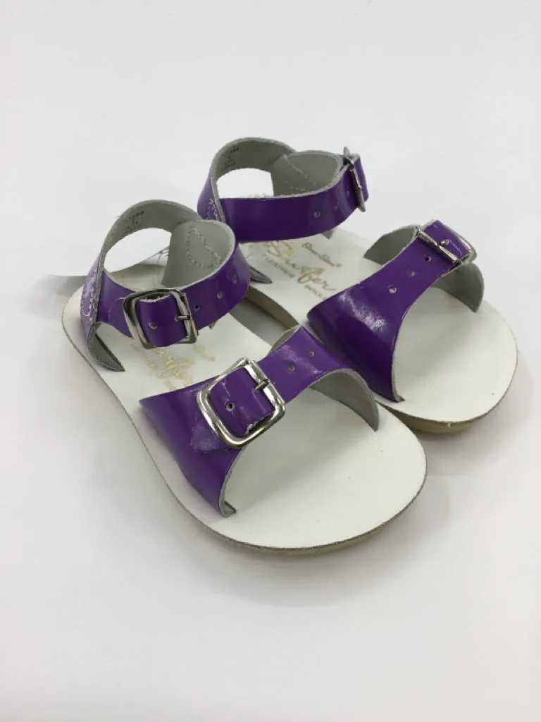 Sun San Child Size 6 Toddler Purple Sandals/Flip Flops