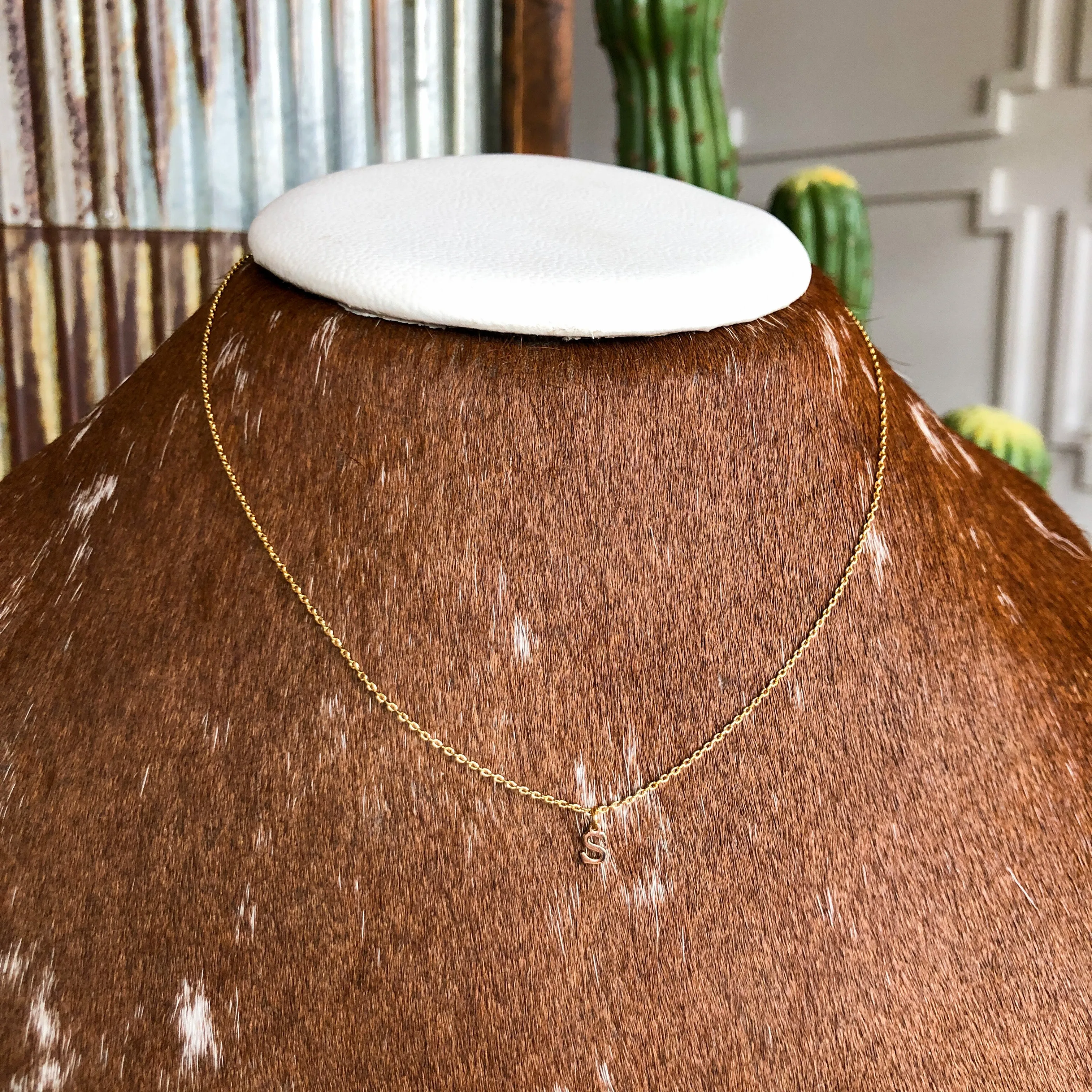 Sylvan Initial Necklace