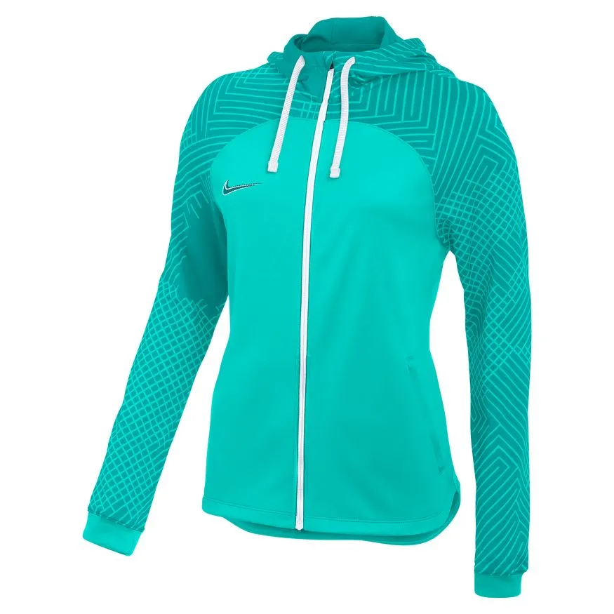 Women's Dri-Fit Strike Hooded Jacket [Hyper Turq/Teal]