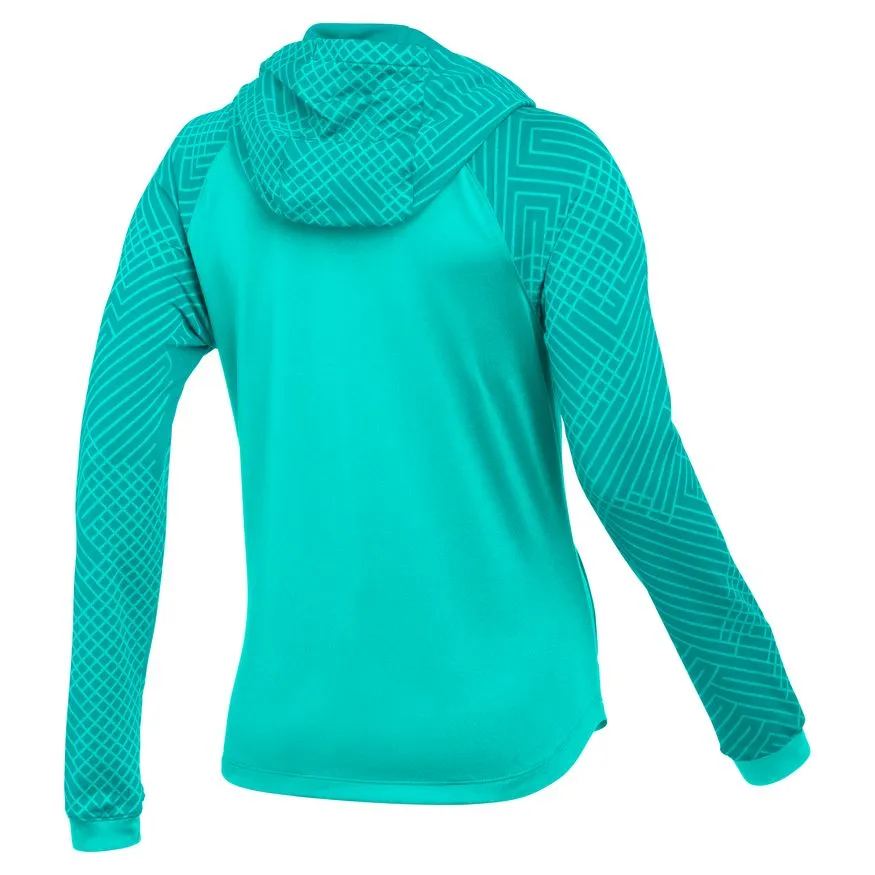 Women's Dri-Fit Strike Hooded Jacket [Hyper Turq/Teal]